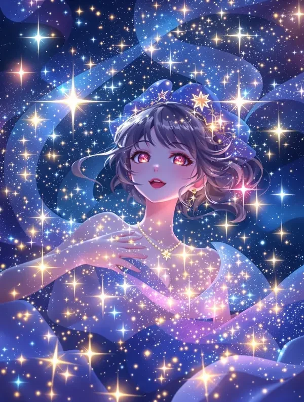 星尘少女漫画封面